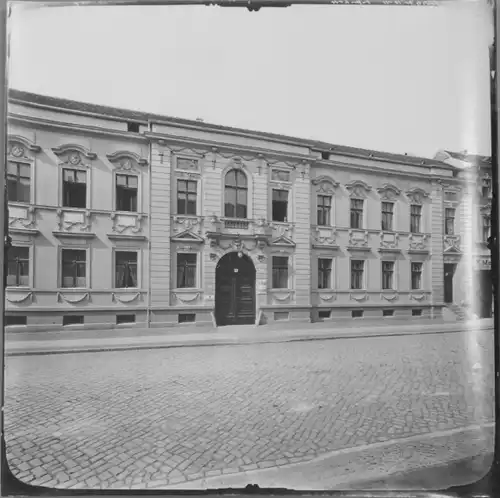 Foto Potsdam, 1912, Albrecht Meydenbauer, Hoditzstraße 10-11, Häuserfassade, Silbergelatine