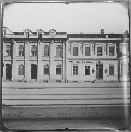 Foto Potsdam, 1912, Albrecht Meydenbauer, Charlottenstraße 90-92, Schneiderei, Silbergelatine