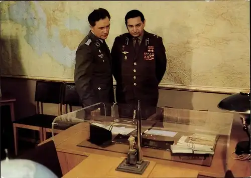 Ak Gemeinsamer Kosmosflug UdSSR DDR, Waleri Bykowski, Sigmund Jähn