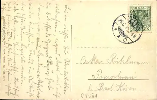 Ak Pößneck in Thüringen, Rathaus