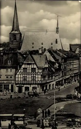 Ak Weimar in Thüringen, Markt, Stadtkirche