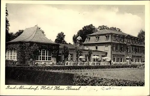 Ak Bad Nenndorf an der Weser, Hotel Haus Kassel