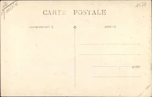 Ak Candé Maine et Loire, Fete de Saint Therese de l'Enfant Jesus, 1920