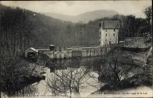 Ak La Bourboule Puy-de-Dôme, Le Barrage et le Lac