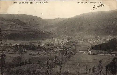 Ak La Bourboule Puy-de-Dôme, Vue Generale