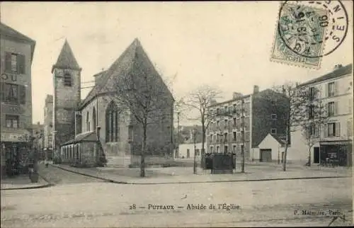 Ak Puteaux Hauts de Seine, Abside de l'Eglise