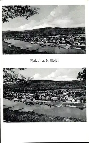 Ak Pfalzel an der Mosel Trier in Rheinland Pfalz, Panorama