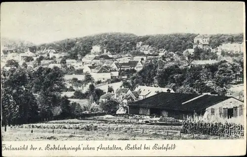 Ak Bethel Bielefeld in Nordrhein Westfalen, Teilansicht der v. Bodelschwingh'schen Anstalten