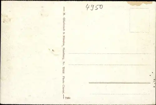 Ak Minden in Westfalen, Wesertor m. Kgl. Regierung