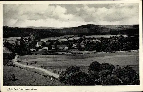 Ak Hardehausen Warburg in Westfalen, Teilansicht