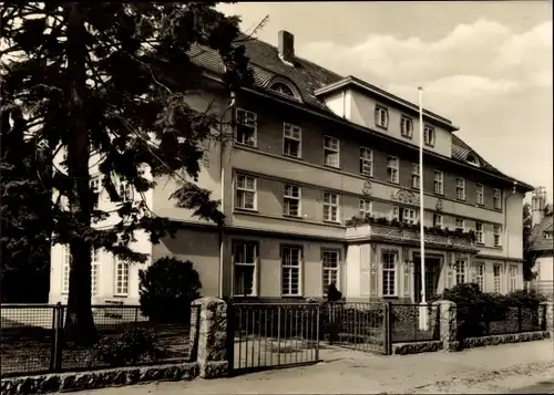 Ak Ostseebad Kühlungsborn, FDGB Erholungsheim Albert Kayser