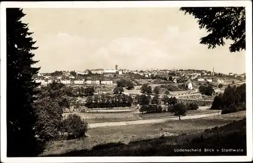 Ak Lüdenscheid im Märkischen Kreis, Blick vom Stadtwald