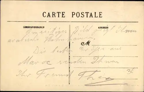 Ak Scenes et Types, Un Gourbi dans le Sud