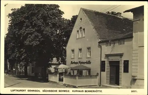 Ak Gohrisch in Sachsen, Kurhaus Sennerhütte, Außenansicht