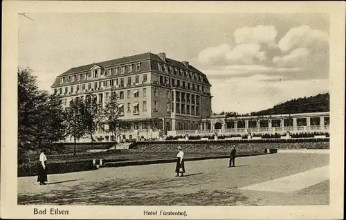 Ak Bad Eilsen Niedersachsen, Hotel Fürstenhof