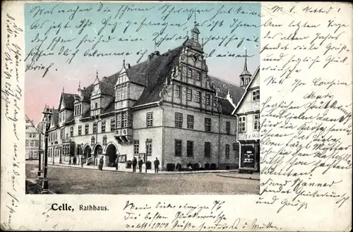 Ak Celle in Niedersachsen, Rathaus