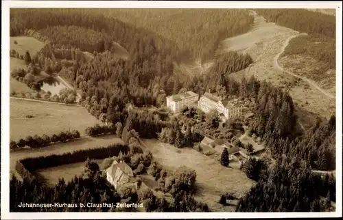 Ak Clausthal Zellerfeld im Oberharz, Johanneser Kurhaus