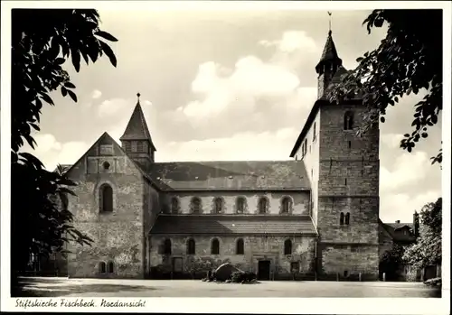 Ak Fischbeck Hessisch Oldendorf an der Weser, Stiftskirche