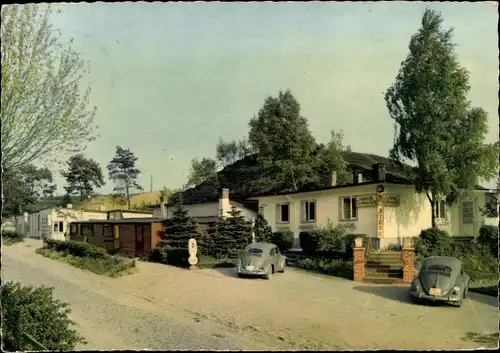 Ak Salem Lauenburg, Landhaus Opitz mit Terrassengarten