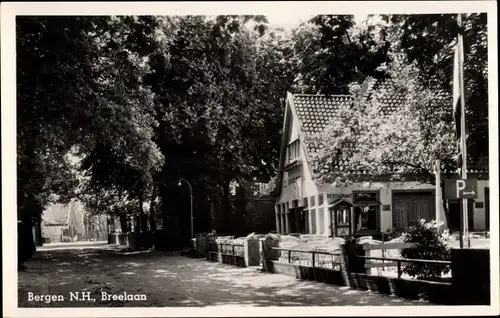 Ak Bergen Nordholland Niederlande, Breelaan