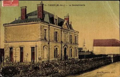 Ak Tiercé Maine et Loire, La Gendarmerie