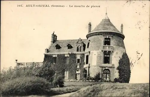 Ak Ault Onival Somme, Le Moulin de Pierre