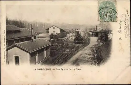 Ak Robinson Hauts de Seine, Les Quais de la Gare