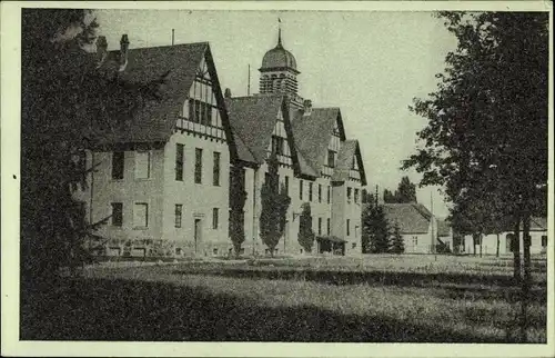 Ak Baruth in der Mark, Post und Verwaltung