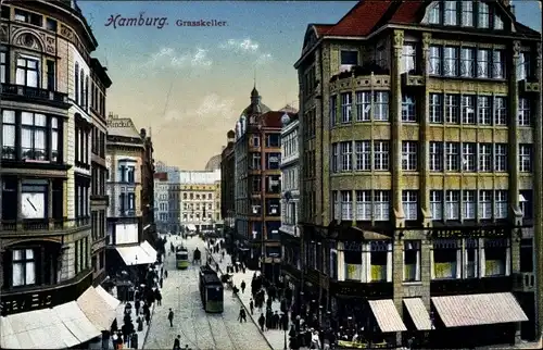 Ak Hamburg Mitte Altstadt, Grasskeller