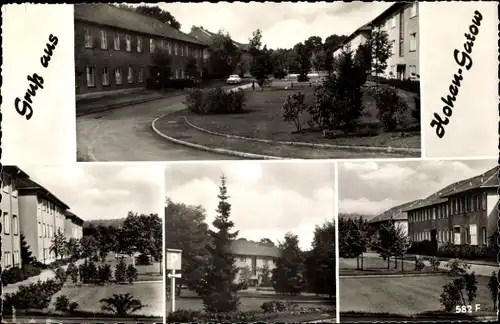 Ak Berlin Spandau Gatow Hohengatow, Ortsansichten, Gartenanlagen