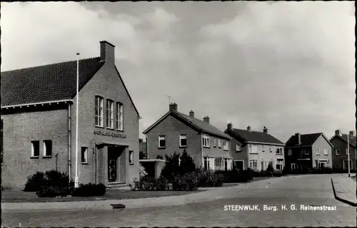 Ak Steenwijk Steenwijkerland Overijssel, Burg H. G. Reinenstraat