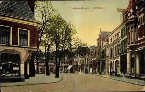 Ak Zwolle Overijssel Niederlande, Luttekestraat