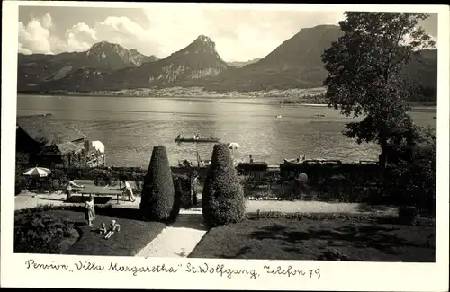 Foto Ak St. Wolfgang im Salzkammergut Oberösterreich, Pension Villa Margaretha