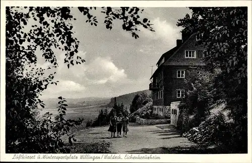 Ak Stryck Willingen im Upland Waldeck, Eichenkreuzheim