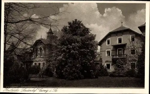 Ak Coswig in Sachsen, Heilstätte Lindenhof