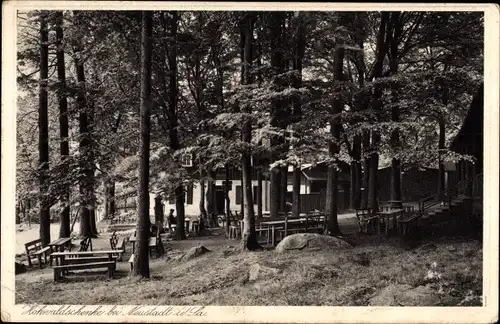 Ak Neustadt in Sachsen, Hohwaldschänke