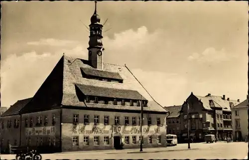 Ak Neustadt in Sachsen, Rathaus