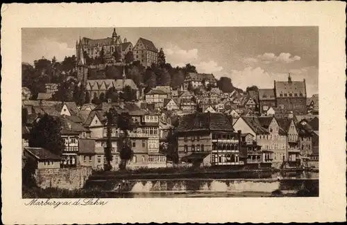 Ak Marburg an der Lahn, Stadtbild