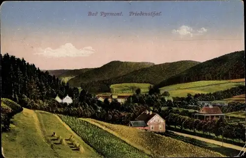 Ak Bad Pyrmont in Niedersachsen, Friedensthal