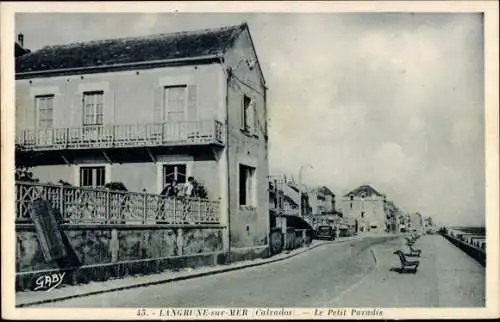 Ak Langrune sur Mer Calvados, Le Petit Paradis