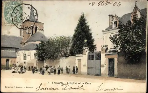Ak Thouarcé Maine et Loire, L'Eglise et la Cure