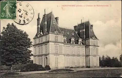 Ak Montmerré Orne, Chateau de Blanchelande
