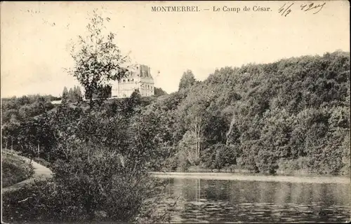 Ak Montmerrel Orne, Le Camp de Cesar