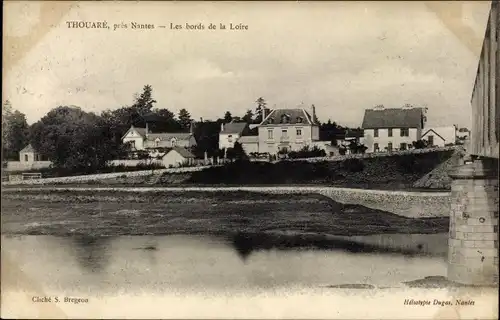 Ak Thouaré Loire Atlantique, Les bords de la Loire