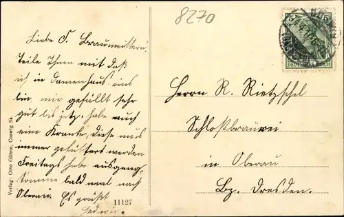 Ak Coswig in Sachsen, Heilstätte Lindenhof