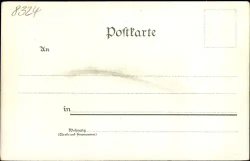 Ak Rathen an der Elbe Sächsische Schweiz, schöne Detailansicht, Amselgrund