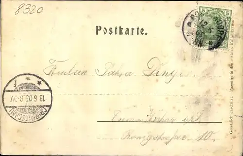 Ak Rathen in sächs. Schweiz, Amselfall, Wasserfall, Brücke