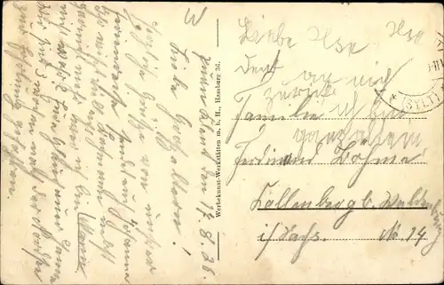 Ak Westerland auf Sylt, Hamburger Jugendferienheim Puan Klent