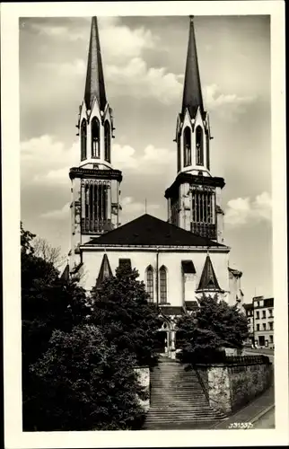 Ak Oelsnitz im Vogtland, Jakobikirche