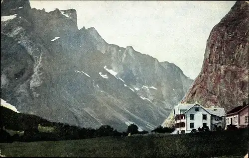 Ak Horgheim Romsdalen Norwegen, Teilansicht, Berglandschaft